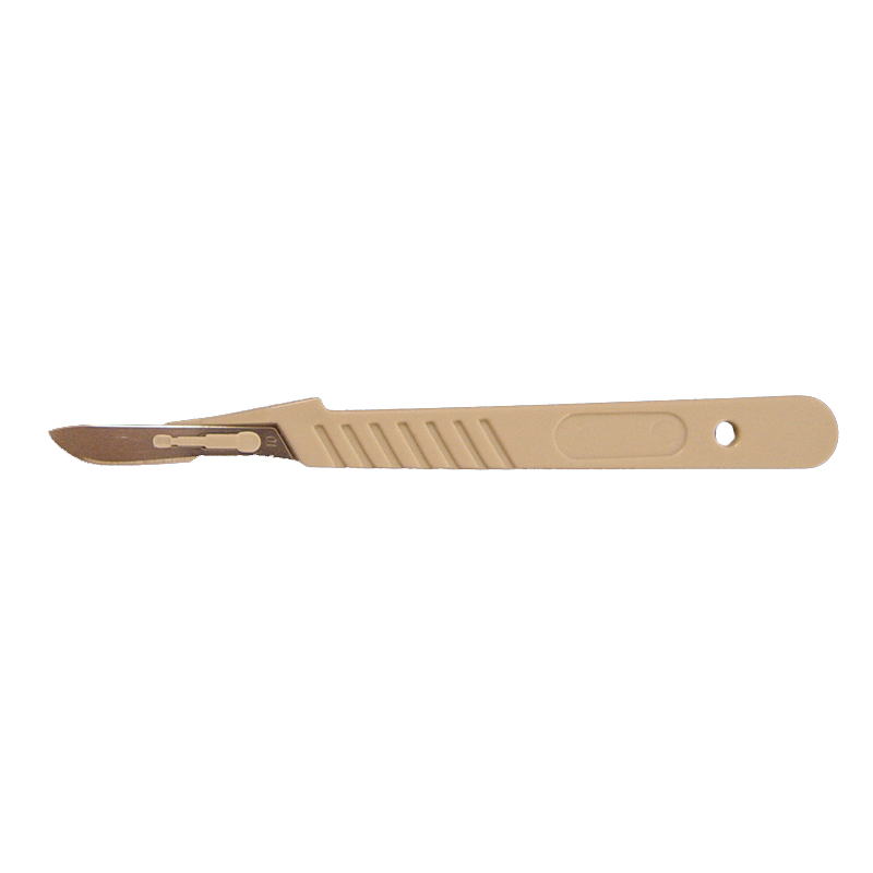 Disposable Scalpel - #10 Blade, Plastic Handle