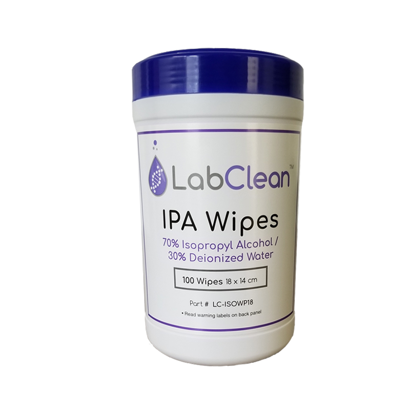 Lab Clean IPA Wipes 100
