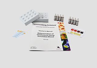 Determination Of Cholesterol Using Simulated Blood